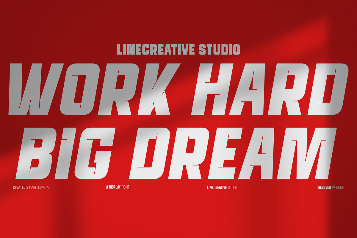 Ghore, a Sans Serif Font by Linecreative (Photo 7 of 7)