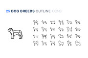 Dog breeds icon set, an Icon by Icongeek26 (Thumbnail 2 of 6)