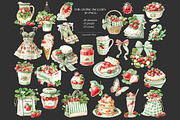 Strawberry Clipart PNG Images, a Seasonal Illustration by GlamArtZhanna (Thumbnail 6 of 8)