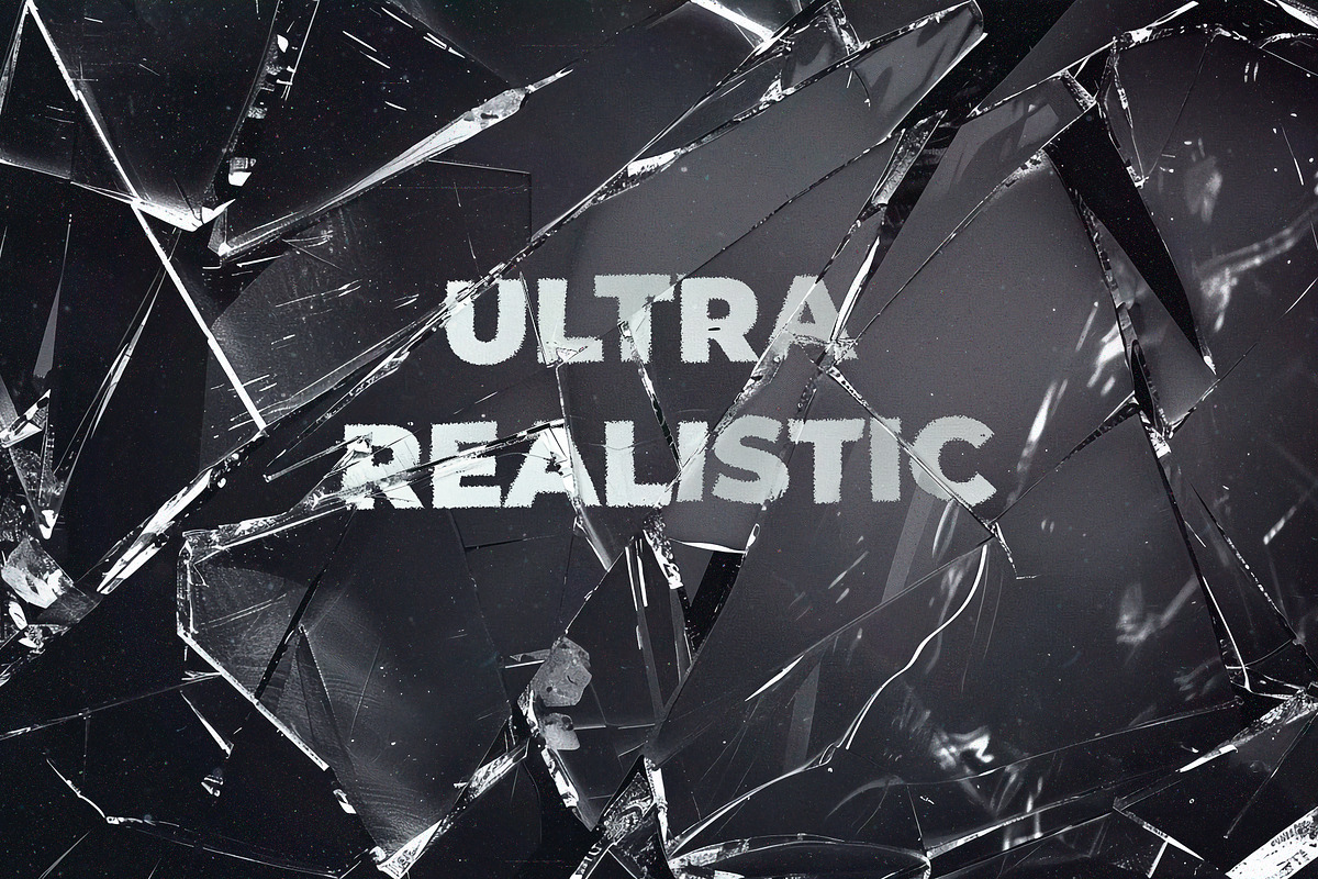 10 Crystal PSD Text Effect+Textures, a Texture Graphic by Lostkids (Photo 5 of 8)