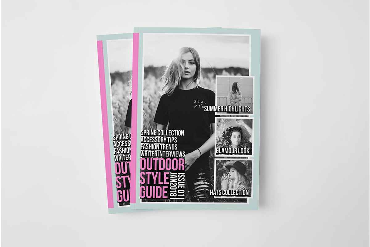 Outdoor Style Guide - Cover Template, a Magazine Template by h.utomo