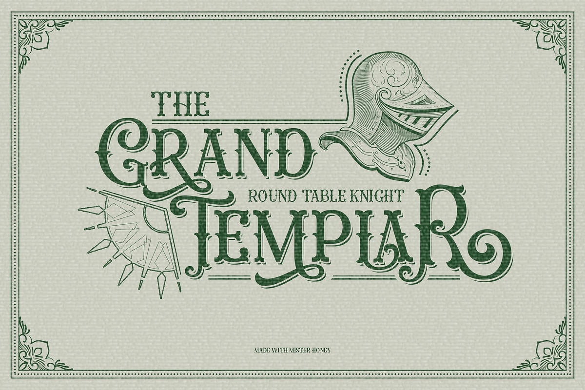 Mister Honey Typeface, a Serif Font by alit design (Photo 7 of 15)