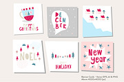 Happy Flat Holiday! Flat design kit, an Object Graphic by Paperly Studio (Thumbnail 5 of 7)