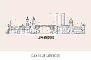 Collection of 30 European cities, a Work Illustration by TheMountBirdStudio (Thumbnail 3 of 8)