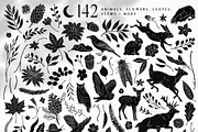 Monochrome Magic 4 in 1 Bundle, a Decorative Illustration by rouxsupplyco (Thumbnail 7 of 27)