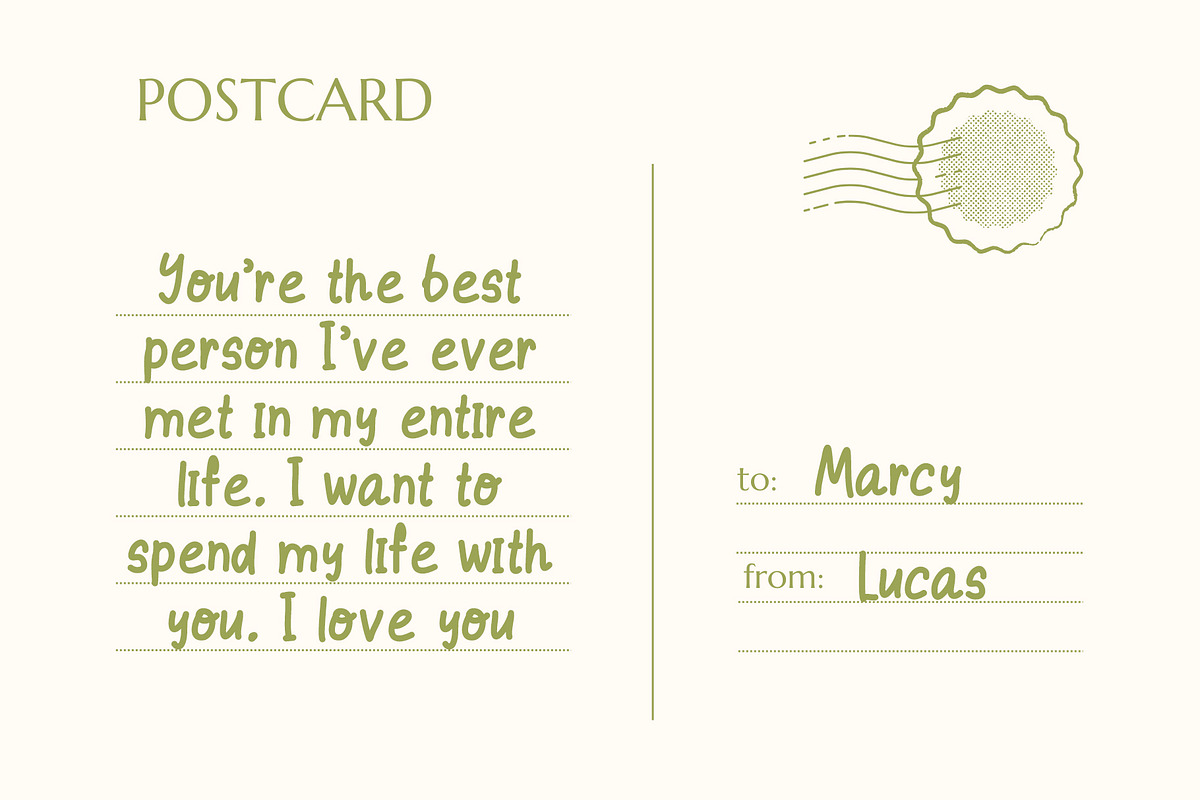 Ice matcha font bundle 6 in 1, a Handwritten Font by Ashiya Pixel (Photo 2 of 16)