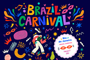 Brazil Carnival collection, an Object Illustration by MoleskoStudio (Thumbnail 2 of 15)