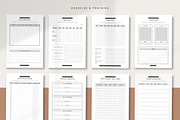 Ultimate Health and Fitness Planner, a Stationery Template by Amit Debnath (Thumbnail 8 of 10)