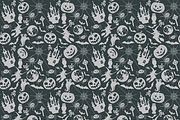 Halloween Seamless Patterns, a Pattern Graphic by TAlex (Thumbnail 5 of 6)