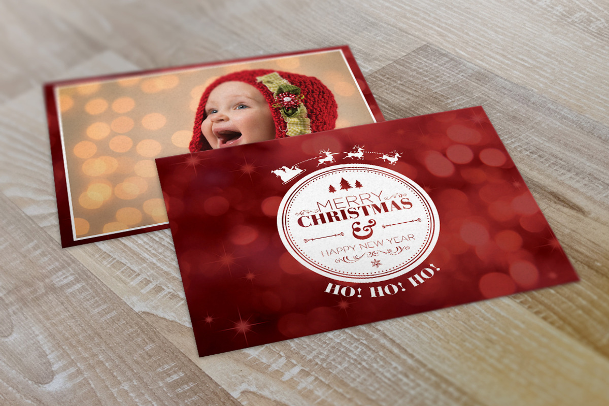 Christmas/New Years - 2 Sided Card, a Card Template by xxDeadPixels (Photo 5 of 5)