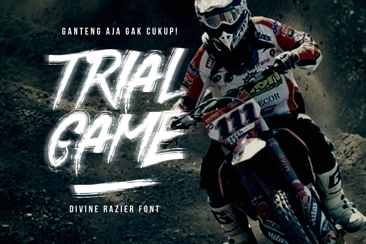 Divine Razier Font+Extra (50% OFF!) preview 3