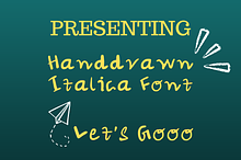 Italica Handwritten Mixed Font