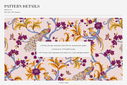 Hand Drawn Chinoiserie Luxury Prints, a Pattern Graphic by LEAFure (Thumbnail 3 of 10)