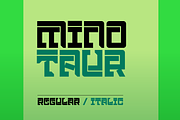 Minotaur Display Font (2 fonts), a Font by SelfBuild Type (Thumbnail 1 of 6)