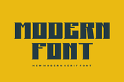 Sonagek - Font, a Serif Font by artchiles_design (Thumbnail 2 of 5)