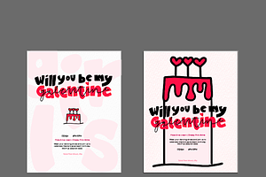 Valentines Day party invite template