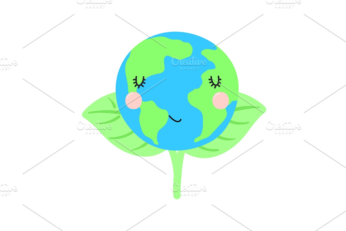 Young sprout, shoot, seedling with, an Illustration by sceptical cactus