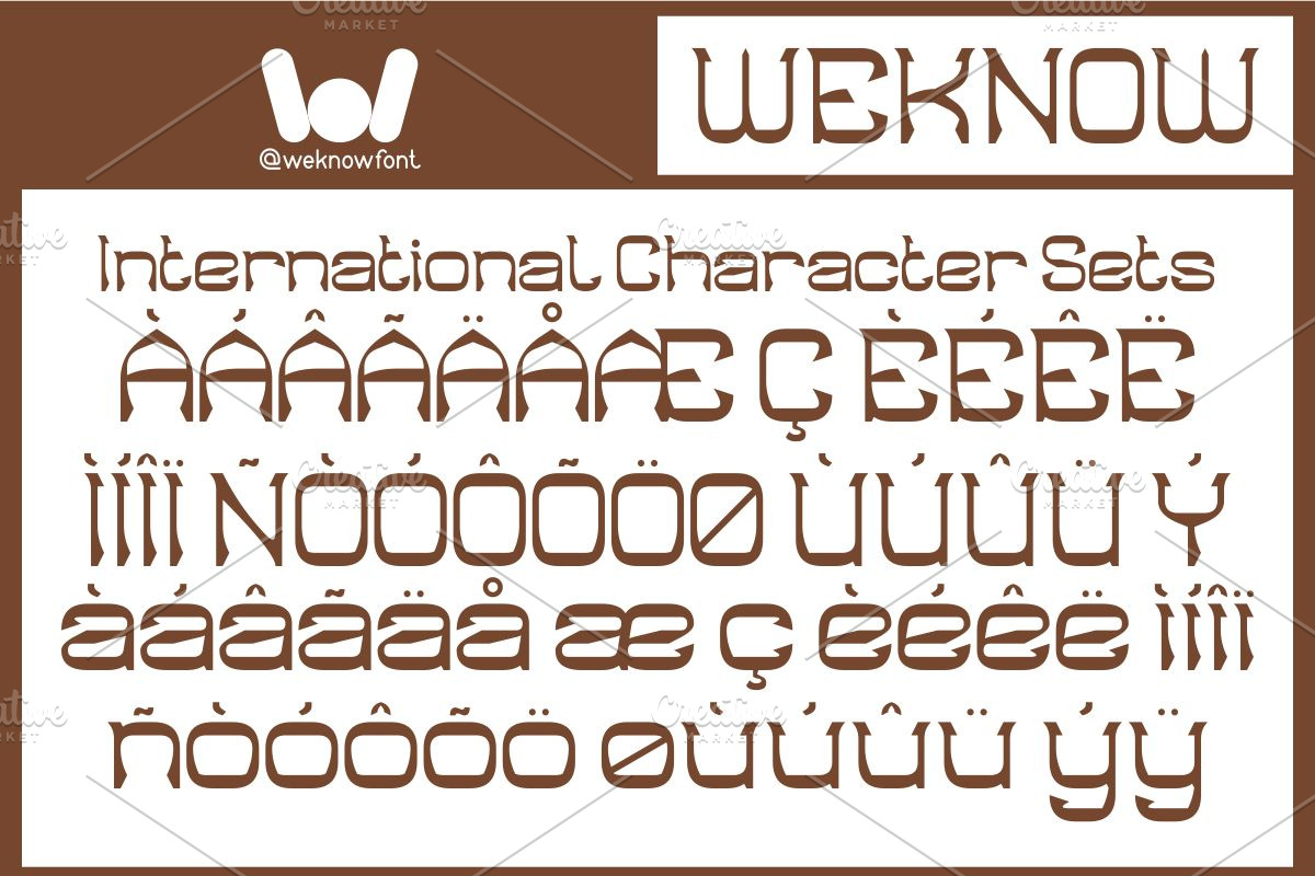 Indigenous People font, a Font by weknow (Photo 8 of 8)