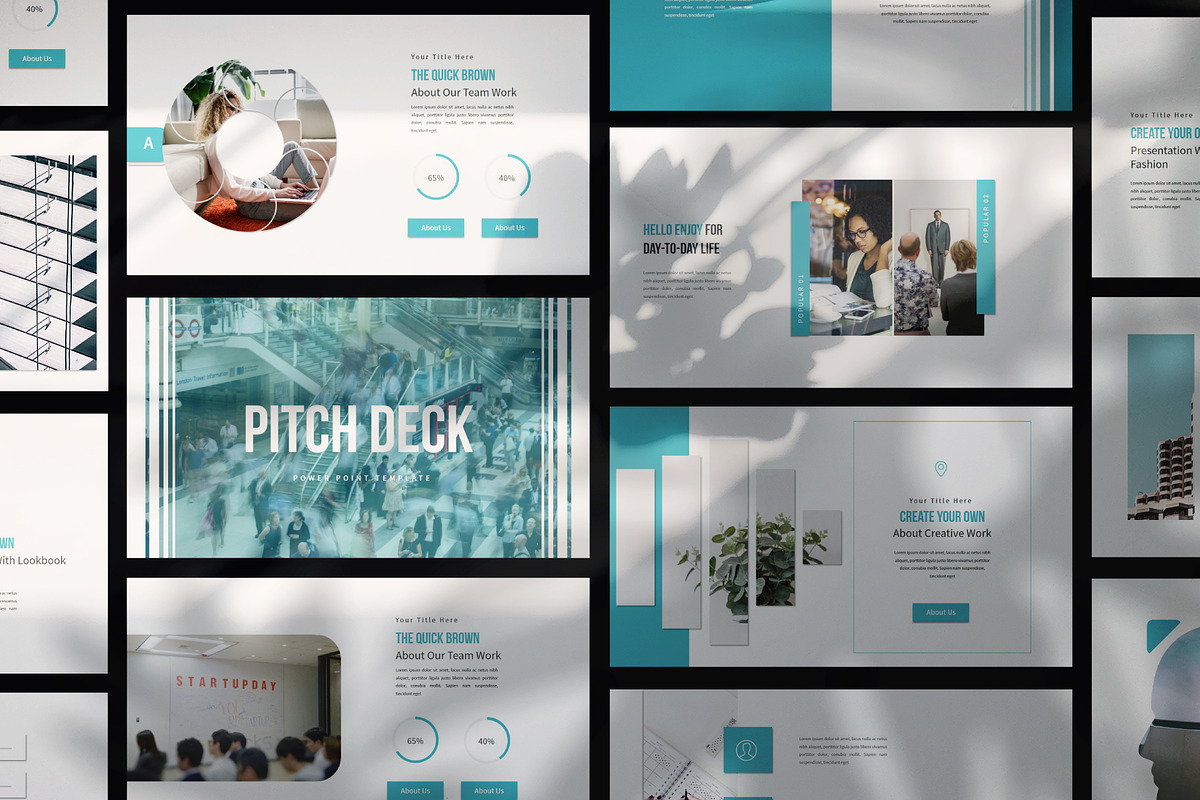PITCH DECK Googleslide Template, a Presentation Template by Rocket Template (Photo 10 of 11)