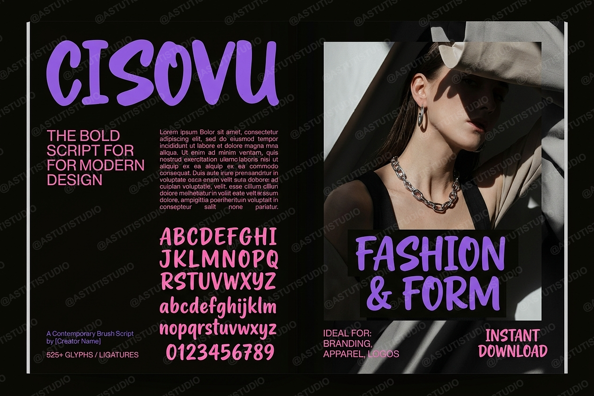 Cisovu - Elegant Luxury Serif, a Serif Font by Astuti Studio (Photo 7 of 25)