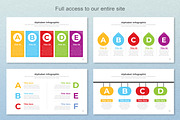 Alphabet Infographic Google Slide, a Templates & Theme by Mighty-Slide (Thumbnail 2 of 7)