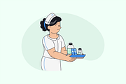 Hospital Service Illustration, an Object Graphic by Jump Studio (Thumbnail 6 of 14)