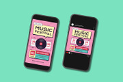 Music Festival Flyer Set, a Flyer Template by Patria Ari (P4tcreativa) (Thumbnail 3 of 4)