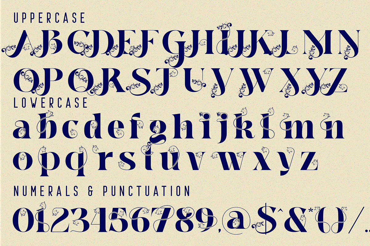 Classical Balance - Decorative Font, a Serif Font by 177Studio (Photo 8 of 8)
