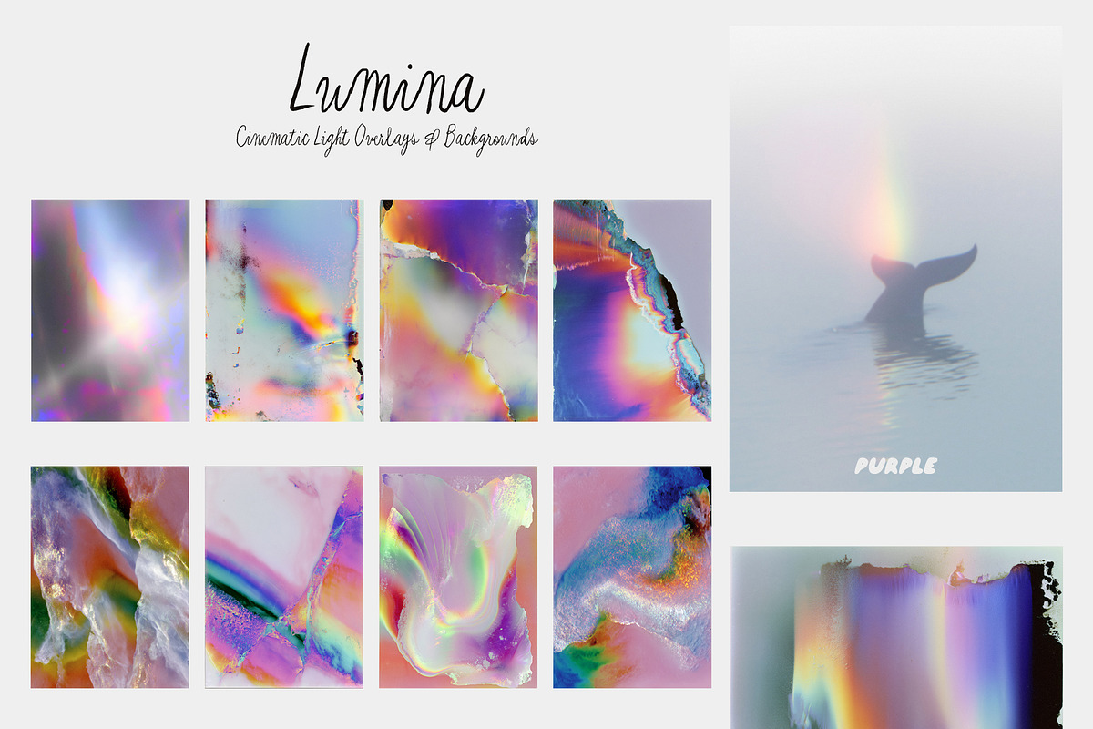 Lumina: Overlays & Backgrounds, a Texture Graphic by Purple (Photo 7 of 11)