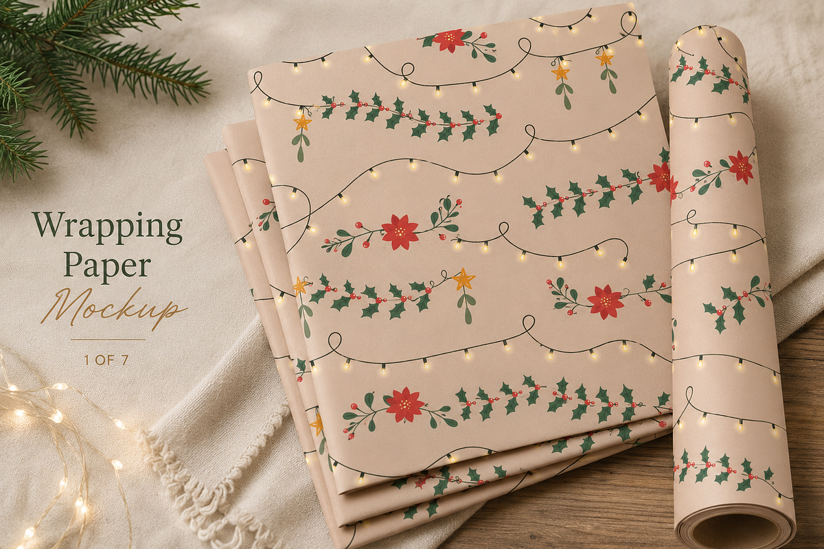 Christmas Decorations Illustrations, a Seasonal Illustration by Anna Studio (Photo 2 of 11)