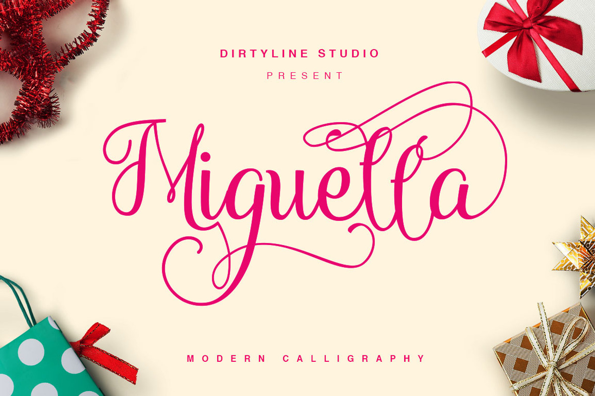 Miguella Script ( 35% OFF ) preview 2