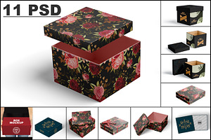 Box Packaging Mockup, a Product Mockup by Designbuys