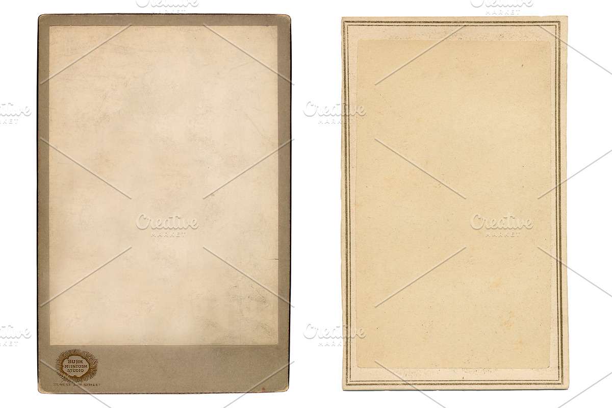 Vintage Photo Frames & Formats, a Texture Graphic by Blue Line Design (Photo 8 of 21)