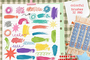 Retro Journaling Scrapbook Kit, an Object Graphic by DreamoraArt (Thumbnail 5 of 12)
