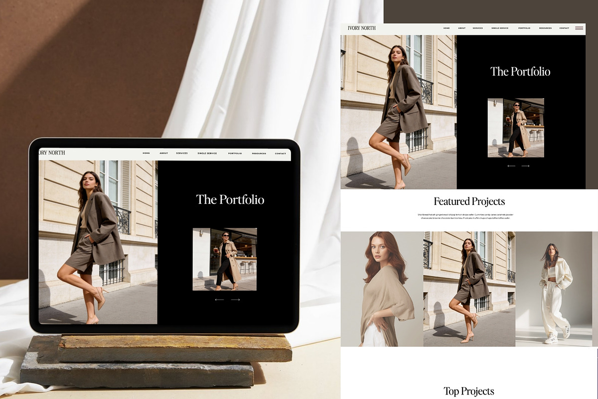 Showit Website | Ivory North, a Websites & App Template by thrivedigitally (Photo 7 of 11)