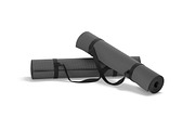 Black Twisted Yoga Mat Set 3D Model, an Object 3D Model by rebrandy (Thumbnail 1 of 9)