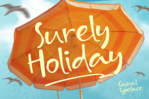 Surely Holiday - Casual Font