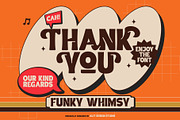 Funky Whimsy Typeface, a Sans Serif Font by alit design (Thumbnail 17 of 17)