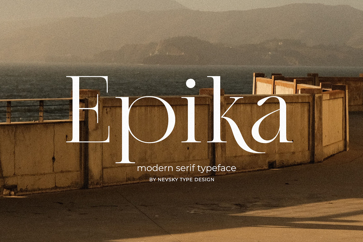 NT Epika, a Serif Font by nevsky.type (Photo 1 of 10)