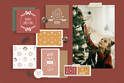 Cozy Christmas - Clipart & Patterns, an Illustration by JT_Design_Art (Thumbnail 6 of 11)