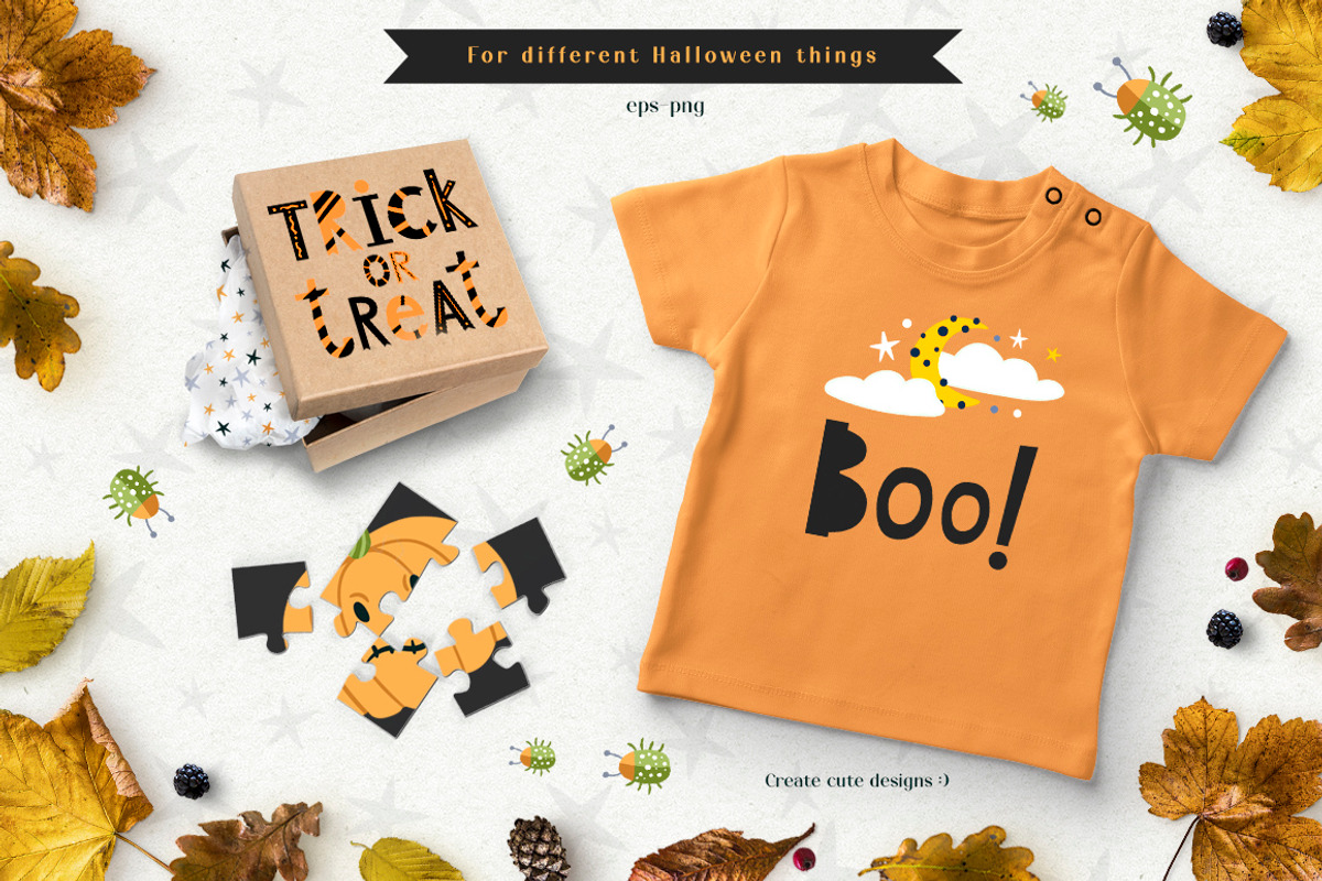 Big Halloween Collection, a Decorative Illustration by Wenona (Photo 5 of 8)