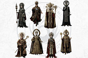 Gothic Horror Ecclesial Characters, a Person Illustration by ThatsDesignArt (Thumbnail 8 of 13)