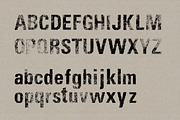 Dirty Halftone Font, a Sans Serif Font by Offset (Thumbnail 2 of 6)