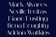 Lovera - Art Deco Typeface, a Sans Serif Font by Graptail (Thumbnail 9 of 12)