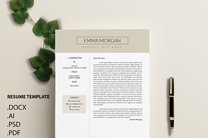 Latte CV / Resume Template / M