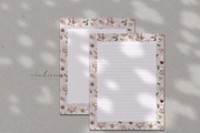 Floral Notepad Template | 33 Designs, a Stationery Template by slowlivecreate (Thumbnail 6 of 15)