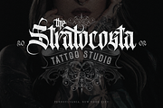 Avertequestra, a Blackletter Font by Emmanuel Buron (Thumbnail 7 of 12)