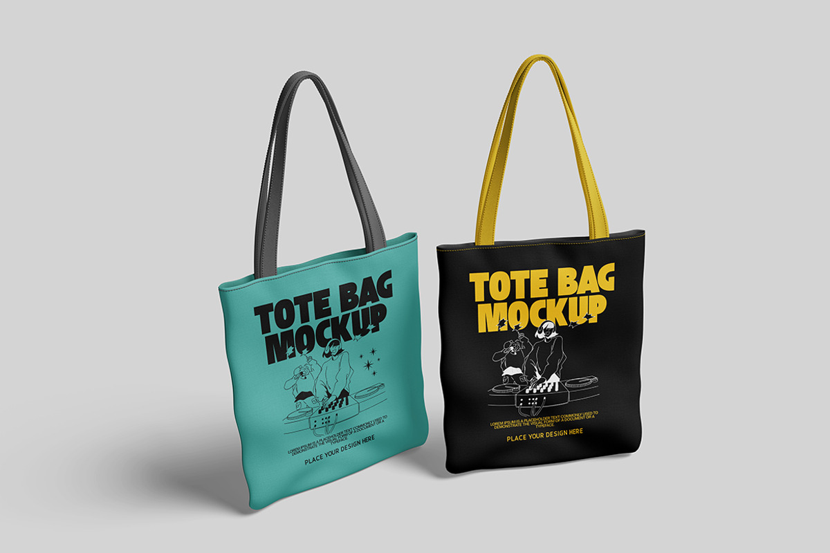 Tote Bag Mockup, a Product Mockup by bimockup (Photo 5 of 6)