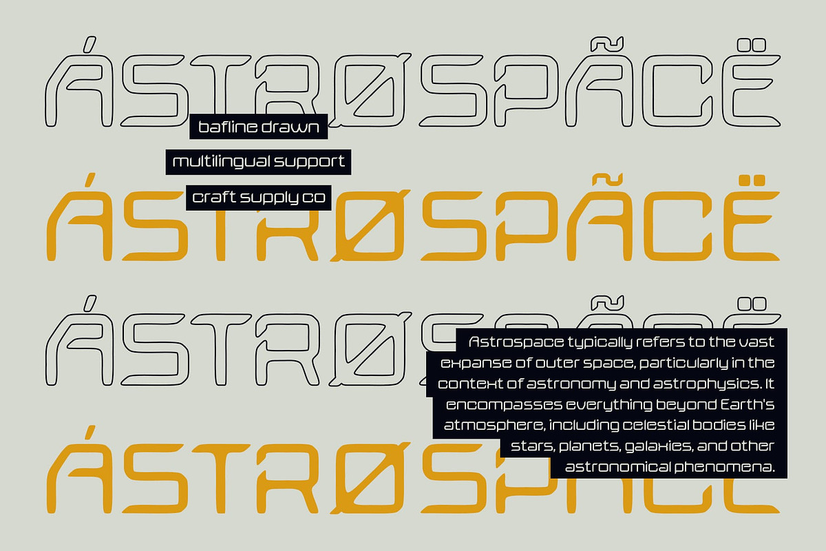 Bafline Drawn, a Sans Serif Font by Craft Supply Co. (Photo 7 of 8)