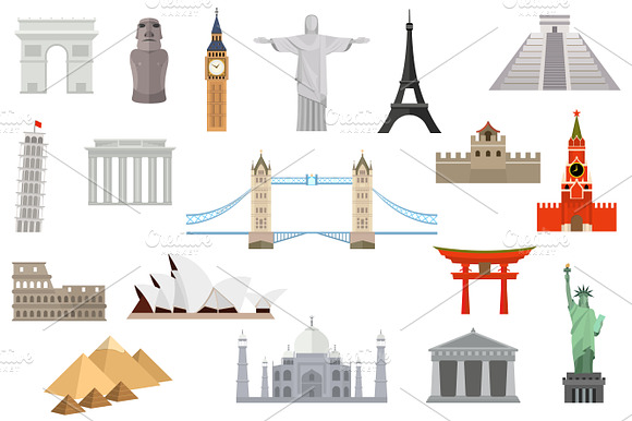 Famous Landmarks Worldwide
